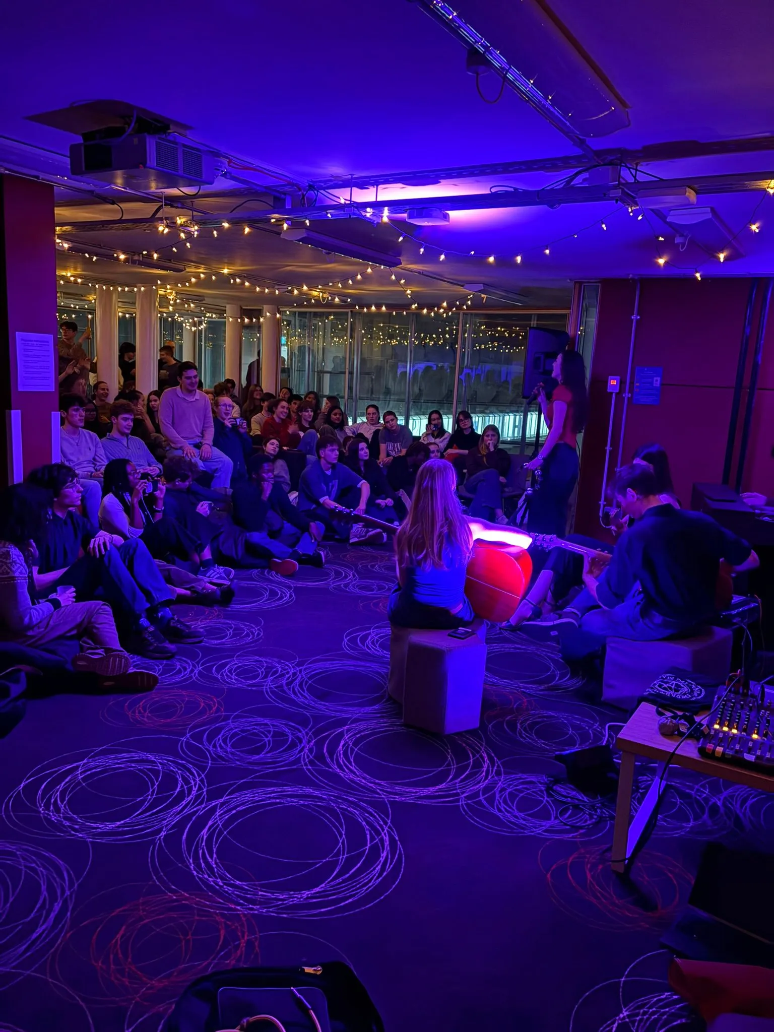 Melvillites in the MCR for Melville's Got Talent 